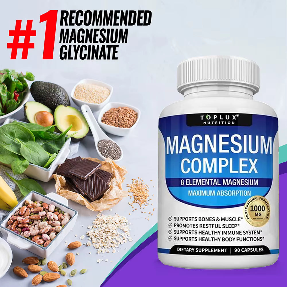 Complejo de Magnesio 1000mg | 8 Formas